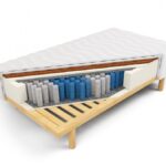 Nordsen Materac pocket z kokosem Morfeusz na stelażu