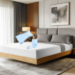 Nordsen Prześcieradło wodoodporne Marko z gumką białe - obrazek 5